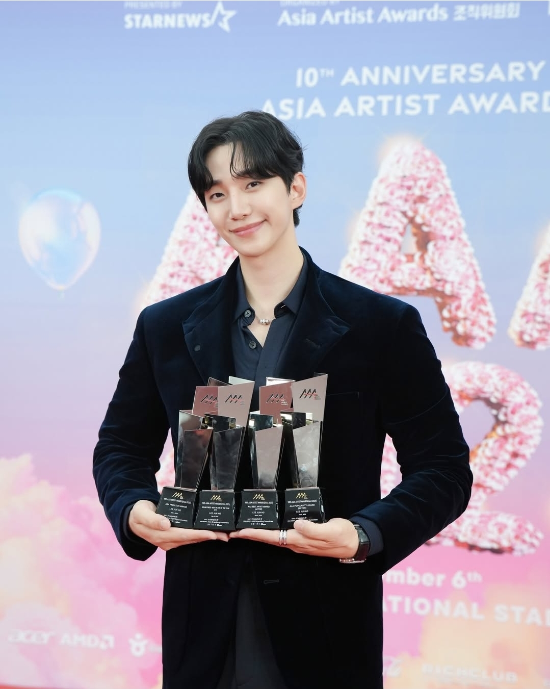 Momen yang diabadikan oleh penggemar Lee Junho