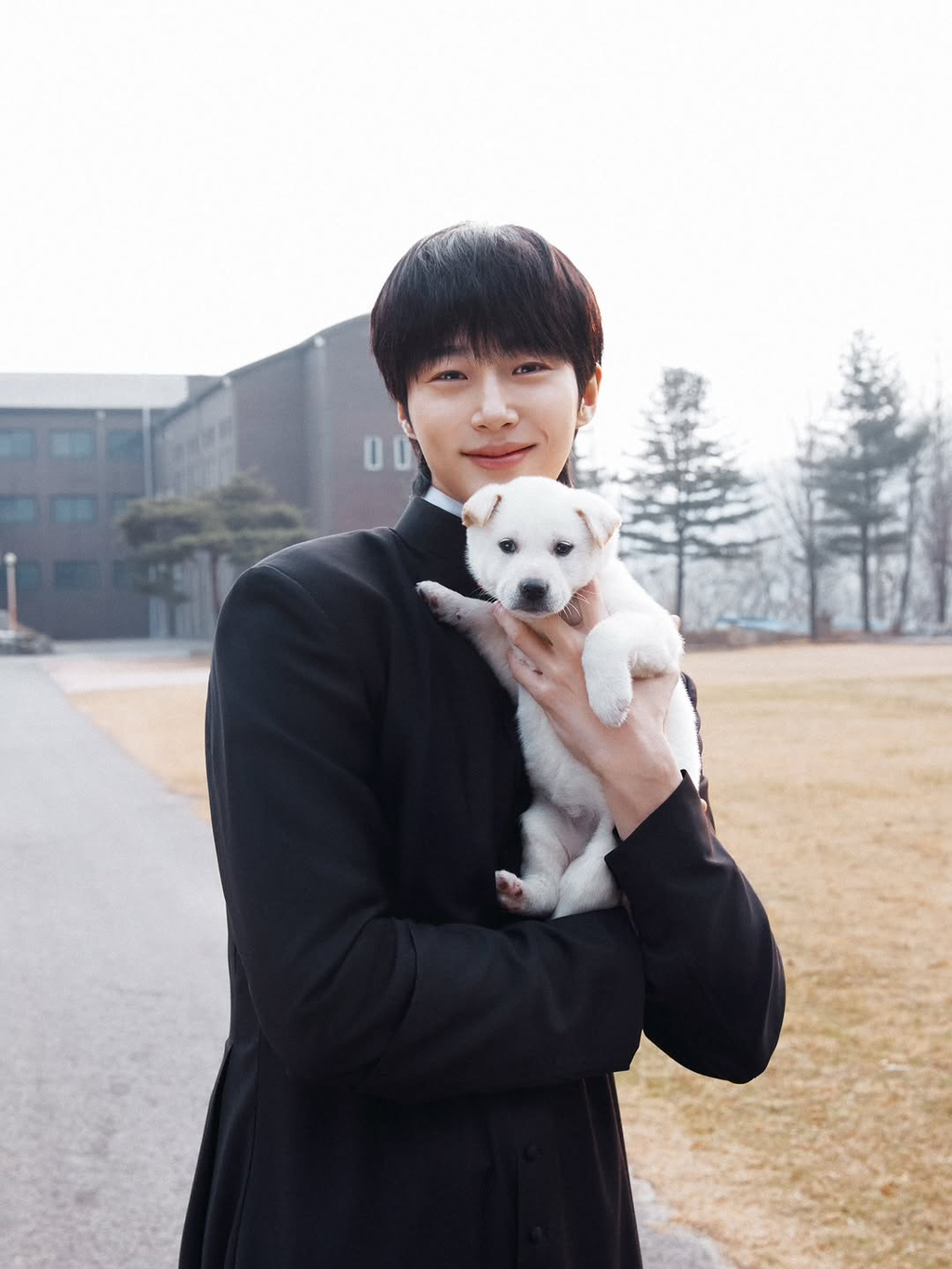 A moment captured by a fan of Byeon Wooseok