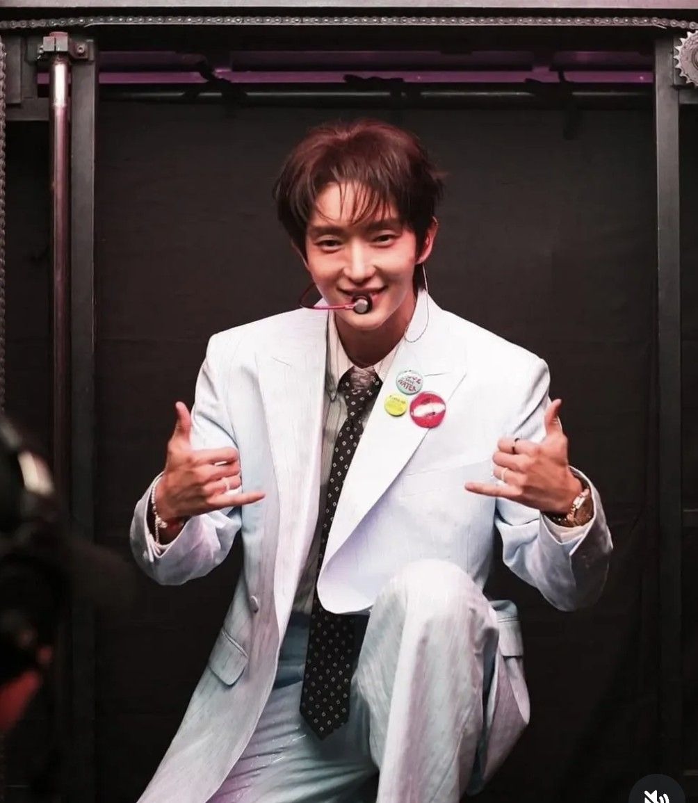 Recent activity shot of Lee Joongi