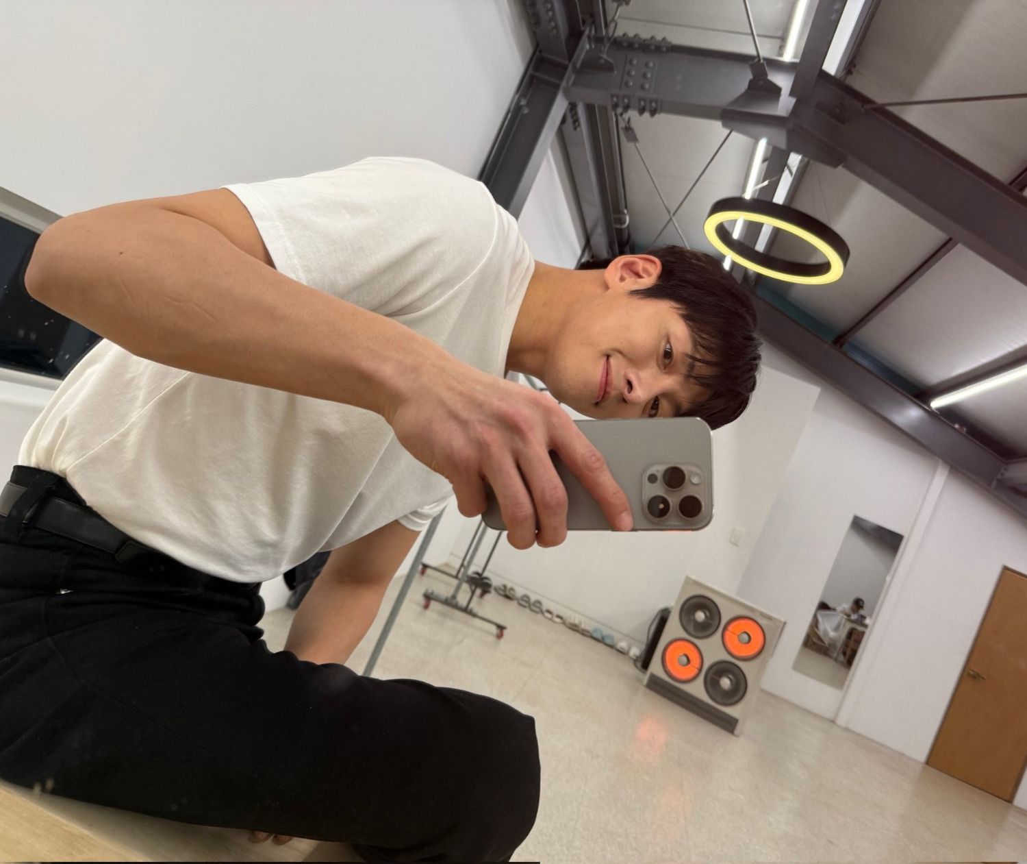 A moment captured by a fan of Ji Changwook