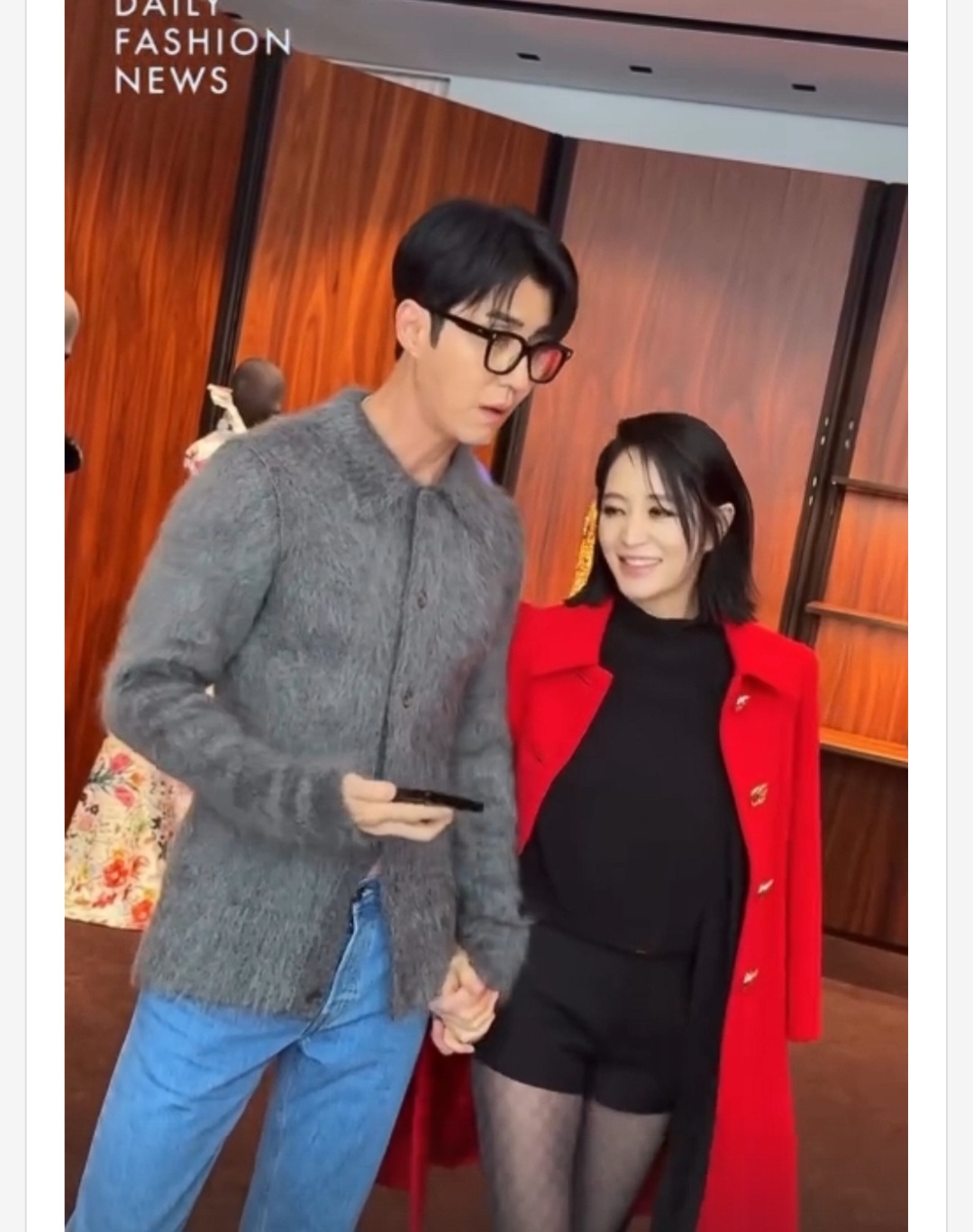Behind-the-scenes cut of Kim Hyesoo