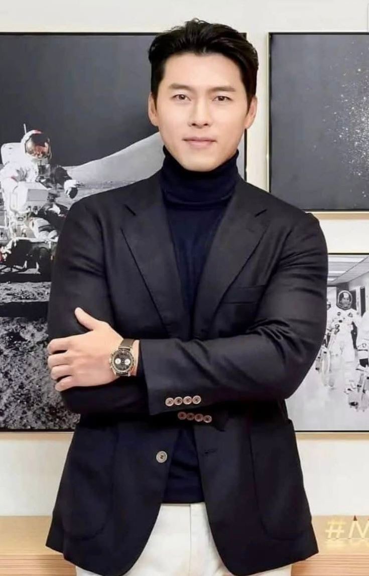 Behind-the-scenes cut of Hyun Bin