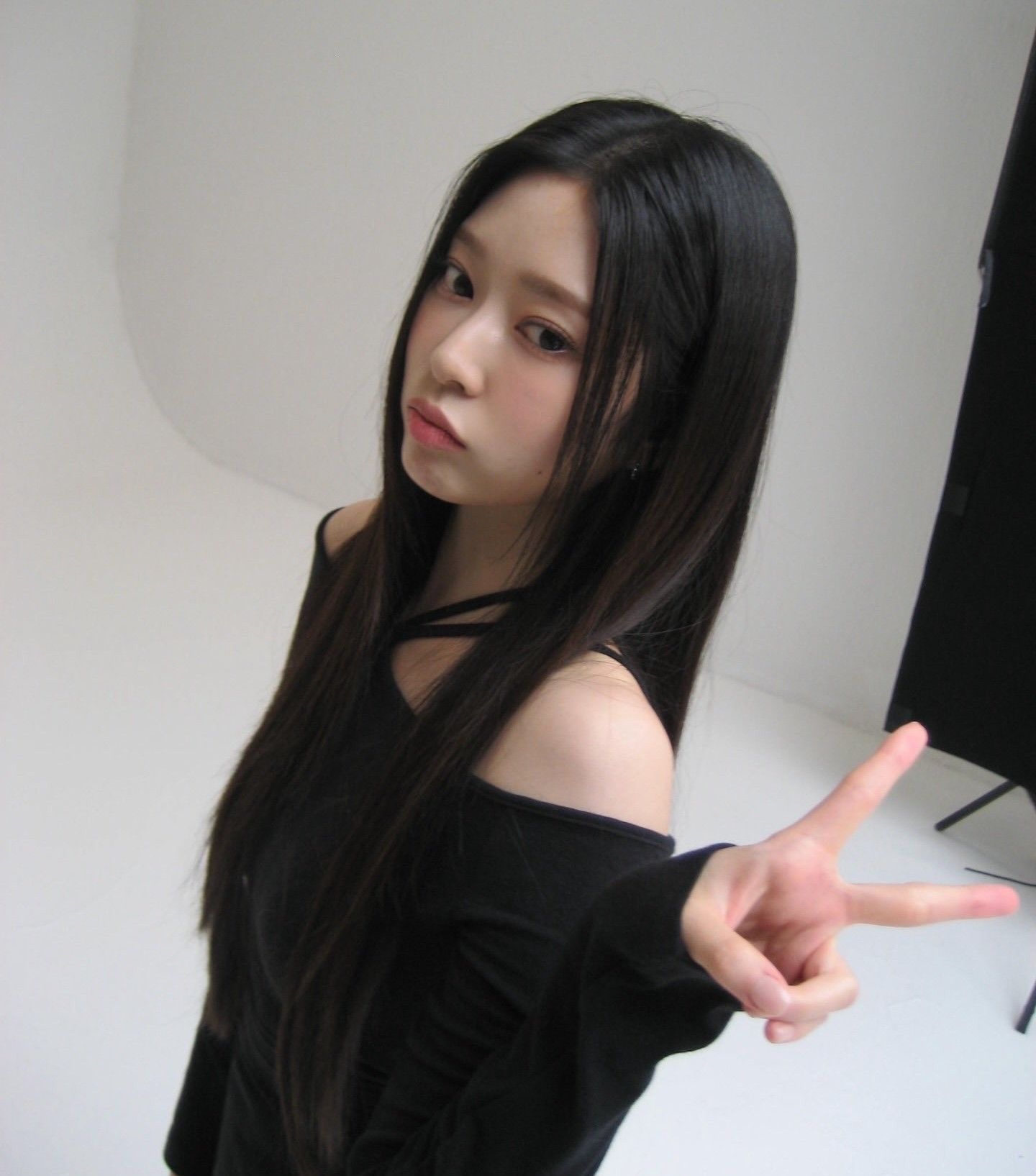 A moment captured by a fan of Kim Minju