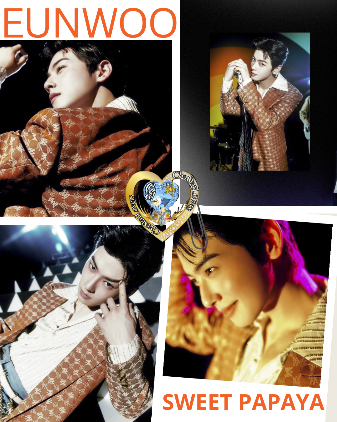 Behind-the-scenes cut of Cha Eunwoo