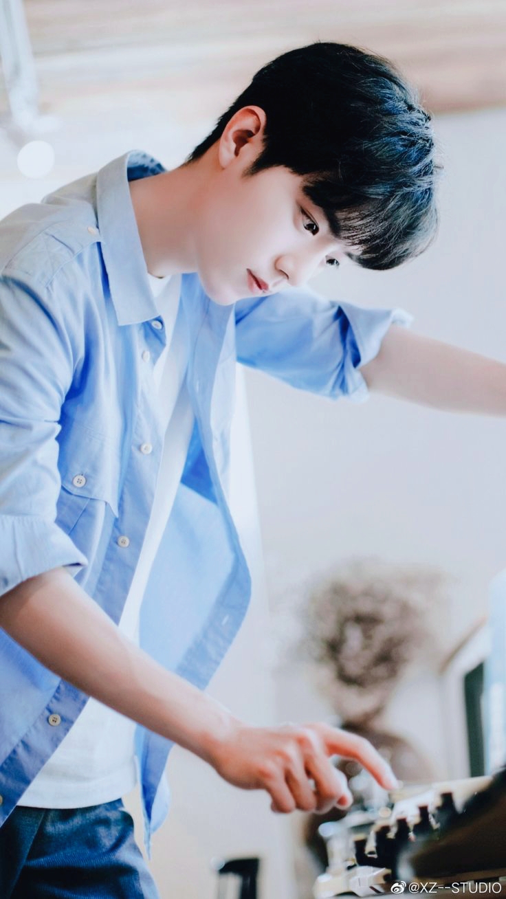 A moment captured by a fan of Xiao Zhan
