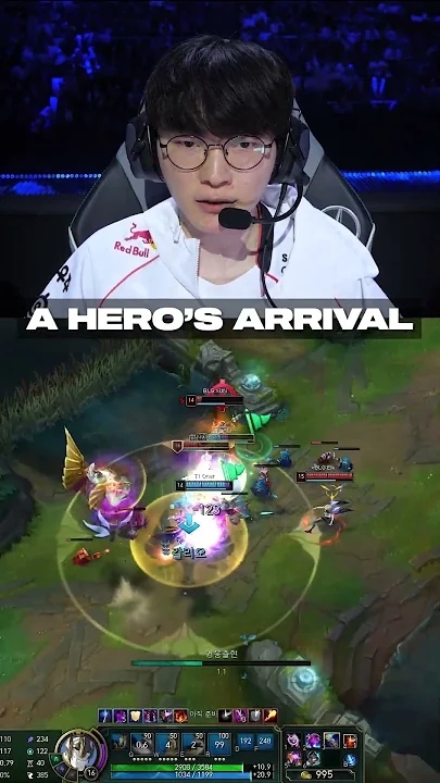 A moment captured by a fan of Faker