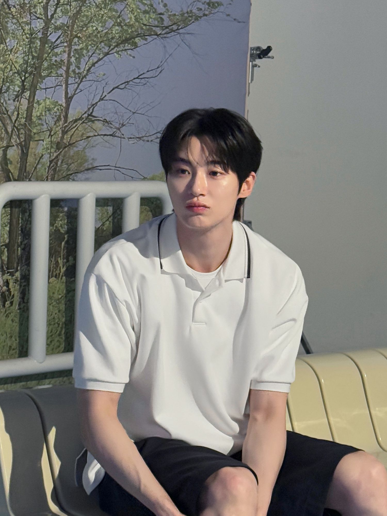 A moment captured by a fan of Byeon Wooseok