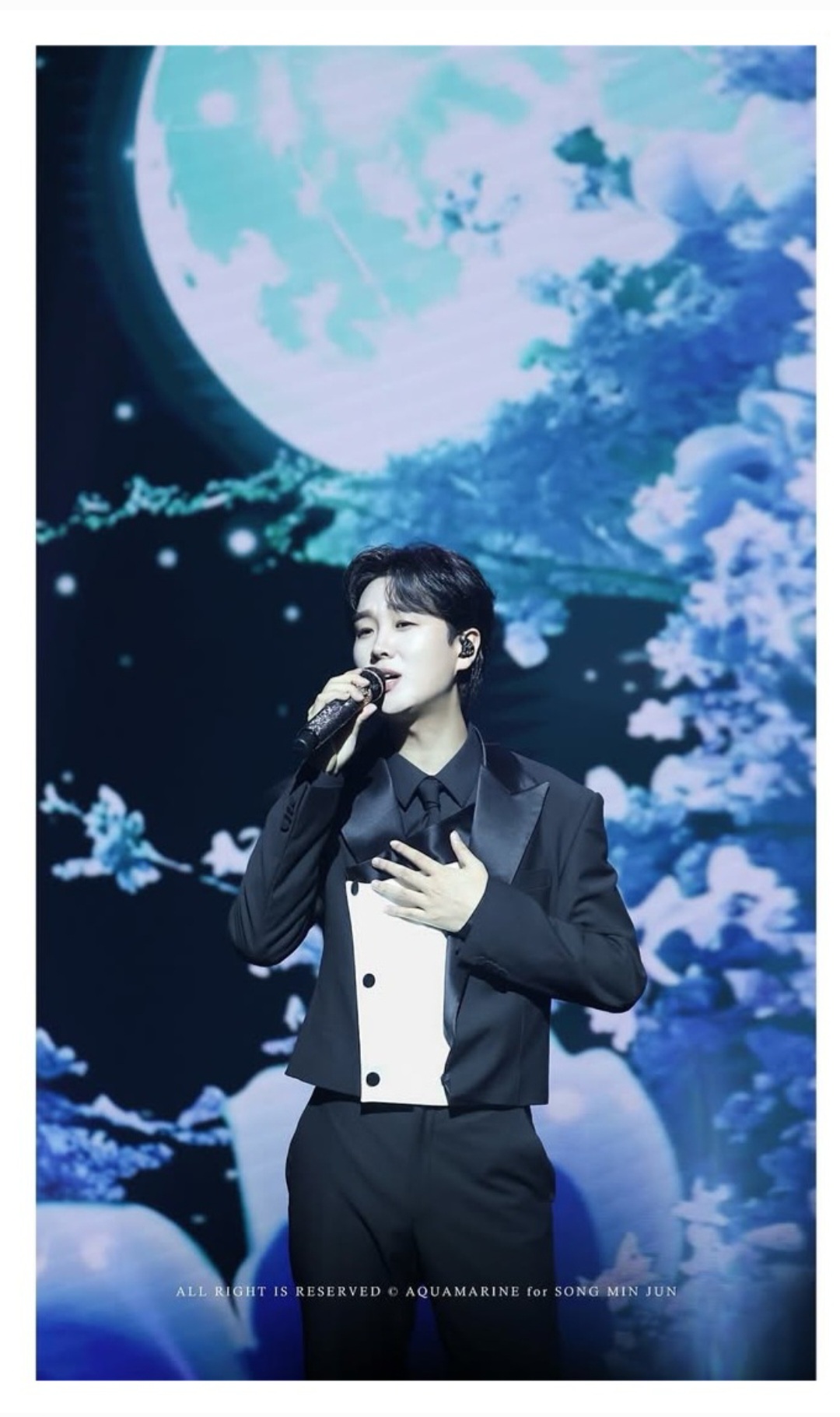 Recent activity shot of Song Minjun