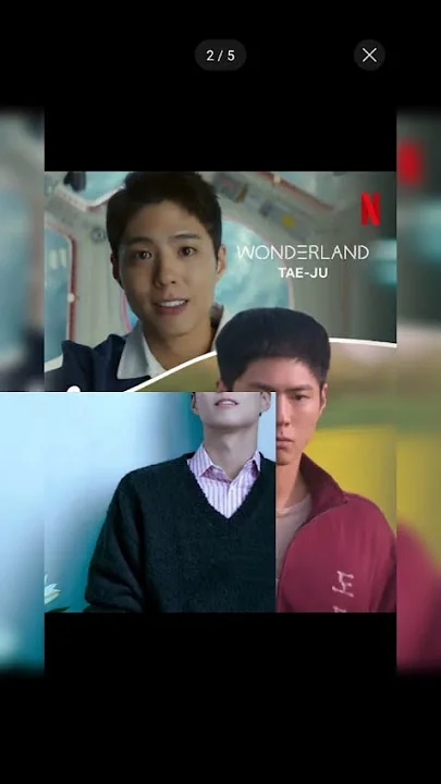 Behind-the-scenes cut of Park Bogum