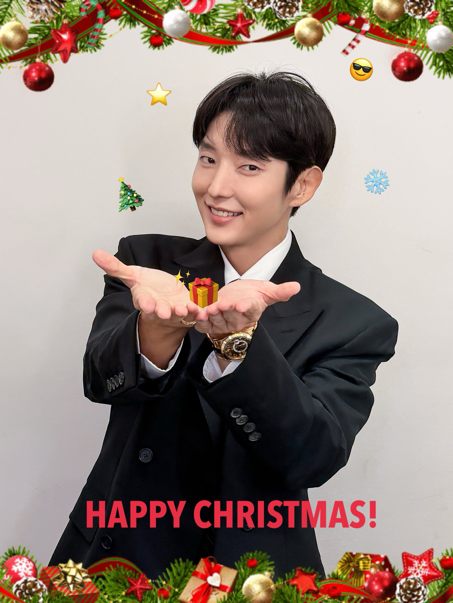 Recent activity shot of Lee Joongi