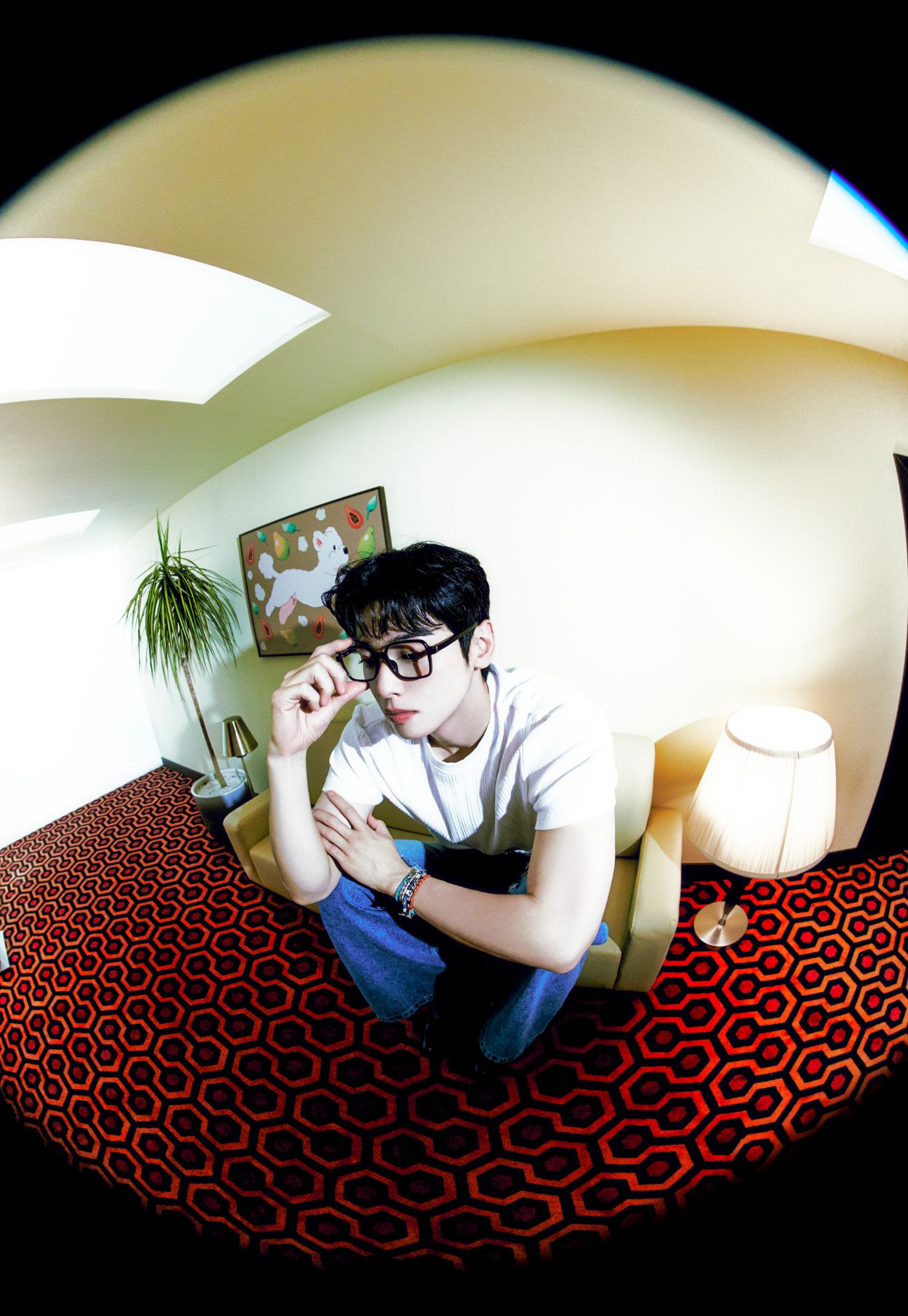 Cuplikan di balik layar dari Cha Eunwoo