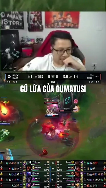 Behind-the-scenes cut of Gumayusi