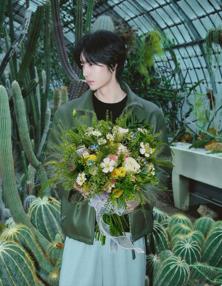 Recent activity shot of Wang Yibo