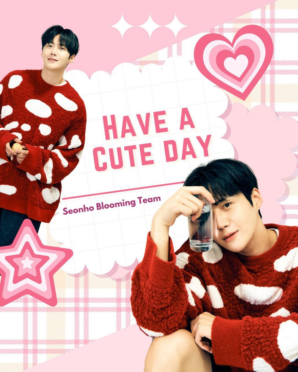 Behind-the-scenes cut of Kim Seonho
