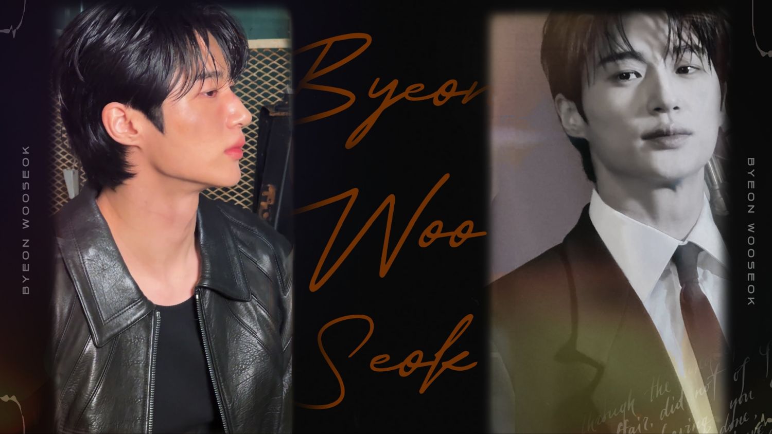 Behind-the-scenes cut of Byeon Wooseok