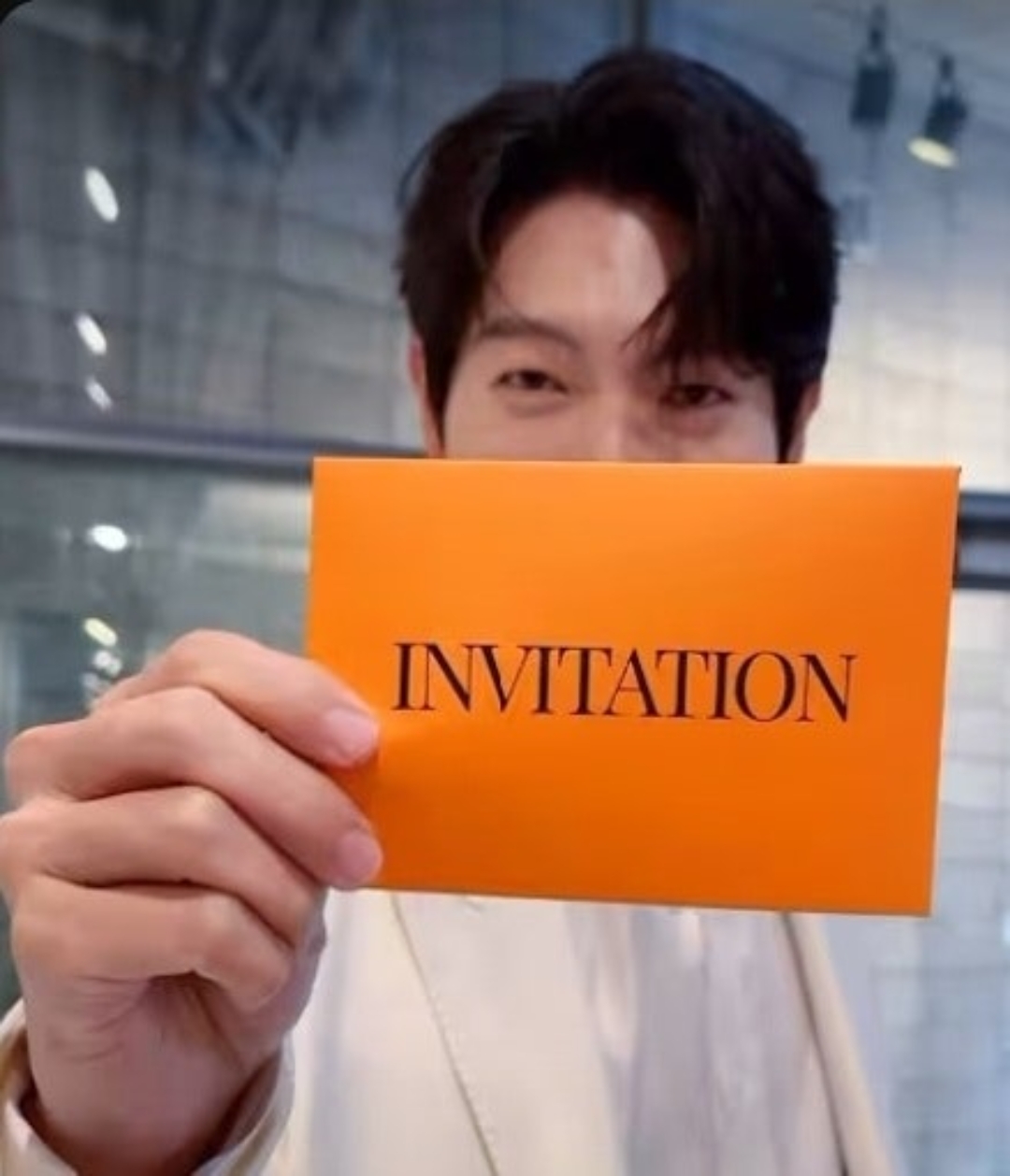 Behind-the-scenes cut of Son Taejin