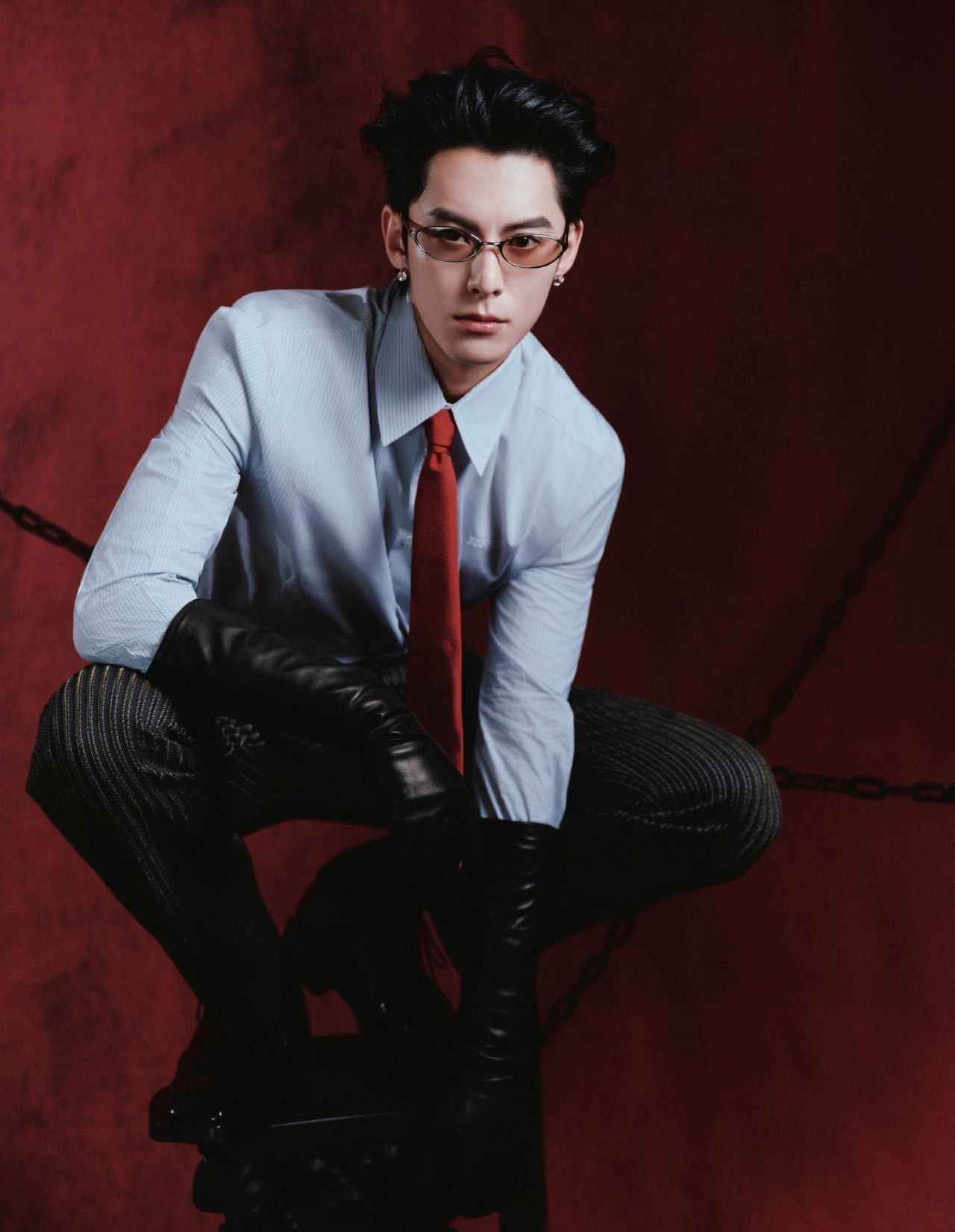 A moment captured by a fan of Dylan Wang