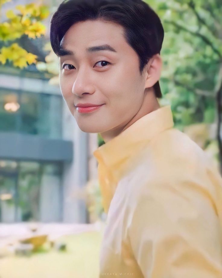 Behind-the-scenes cut of Park Seojoon