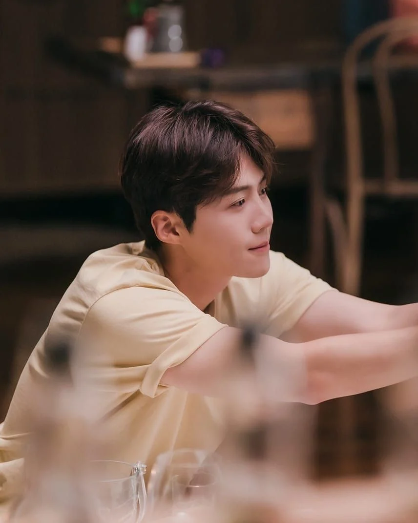 A moment captured by a fan of Kim Seonho