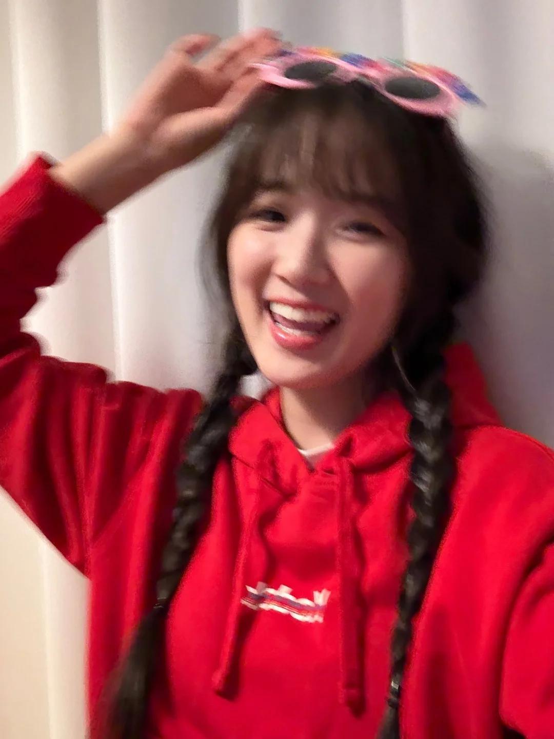 A moment captured by a fan of Kim Hyeyoon