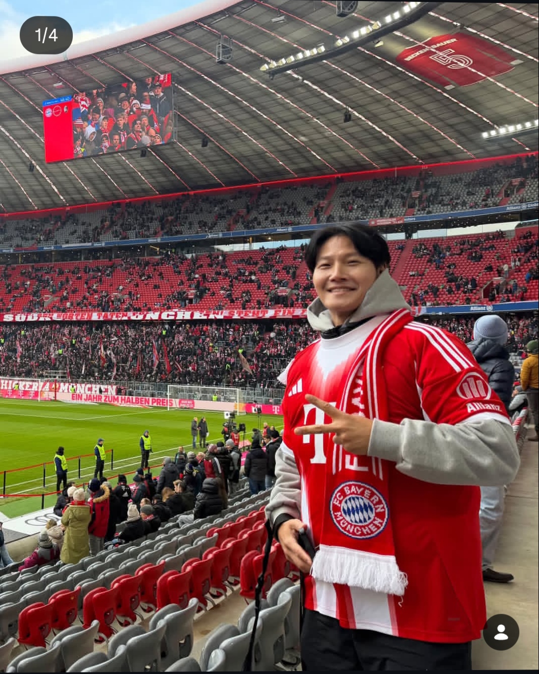 粉丝拍下的金钟国瞬间