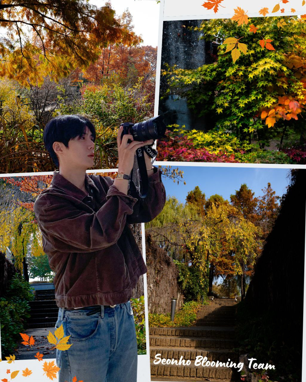 A moment captured by a fan of Kim Seonho