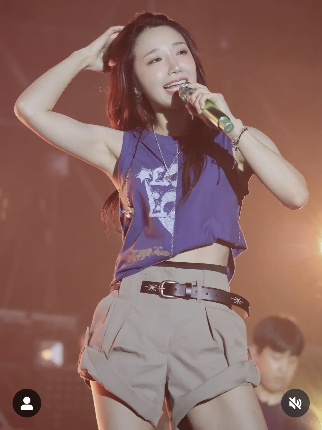 Recent activity shot of Jung Eunji
