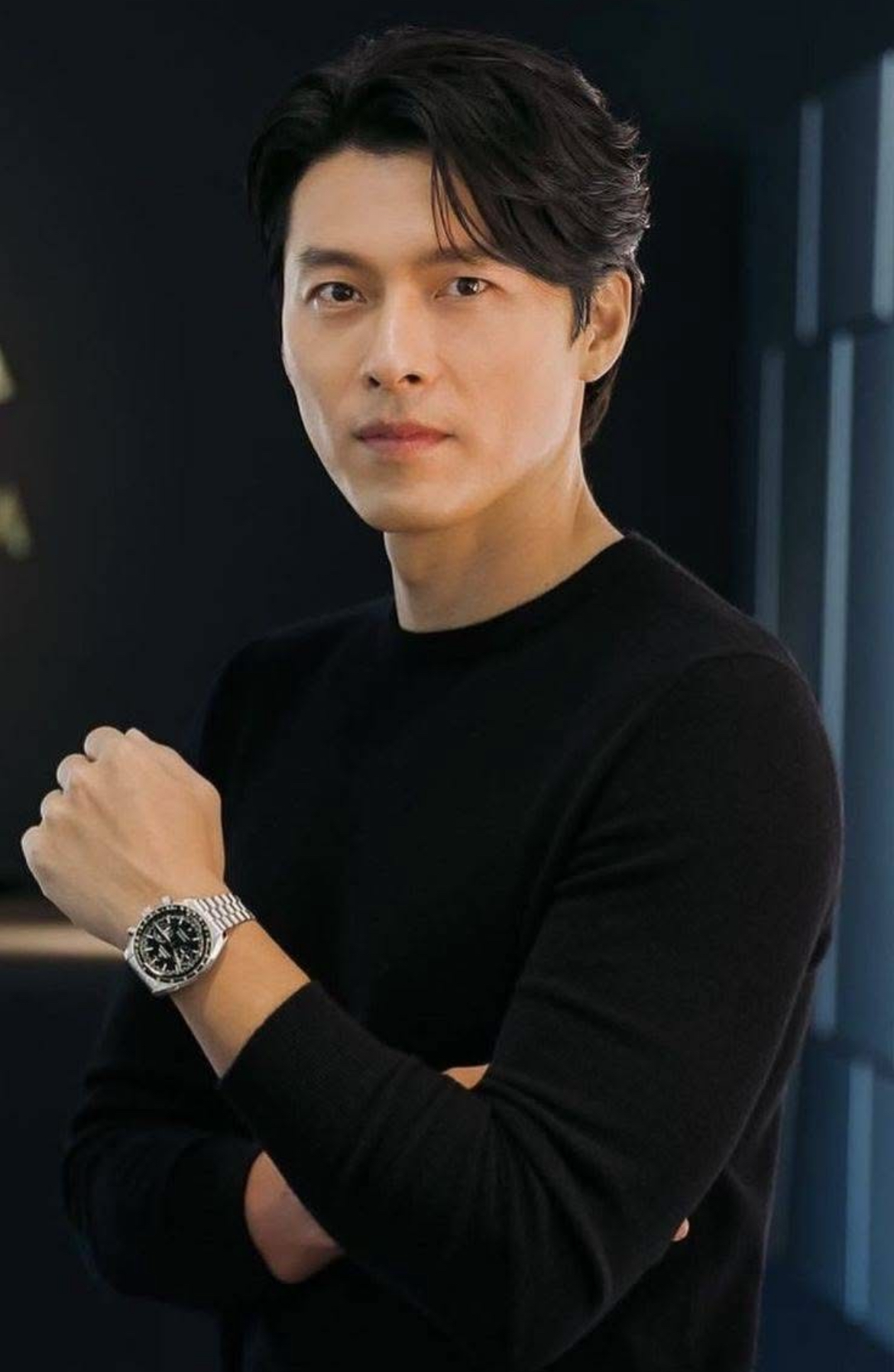 A moment captured by a fan of Hyun Bin