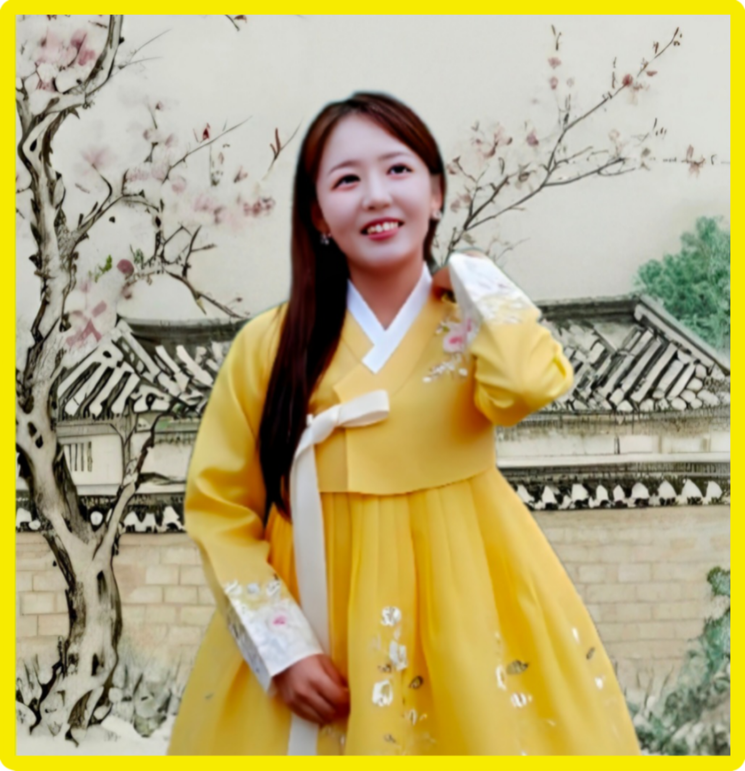 Behind-the-scenes cut of Jeong Dakyoung