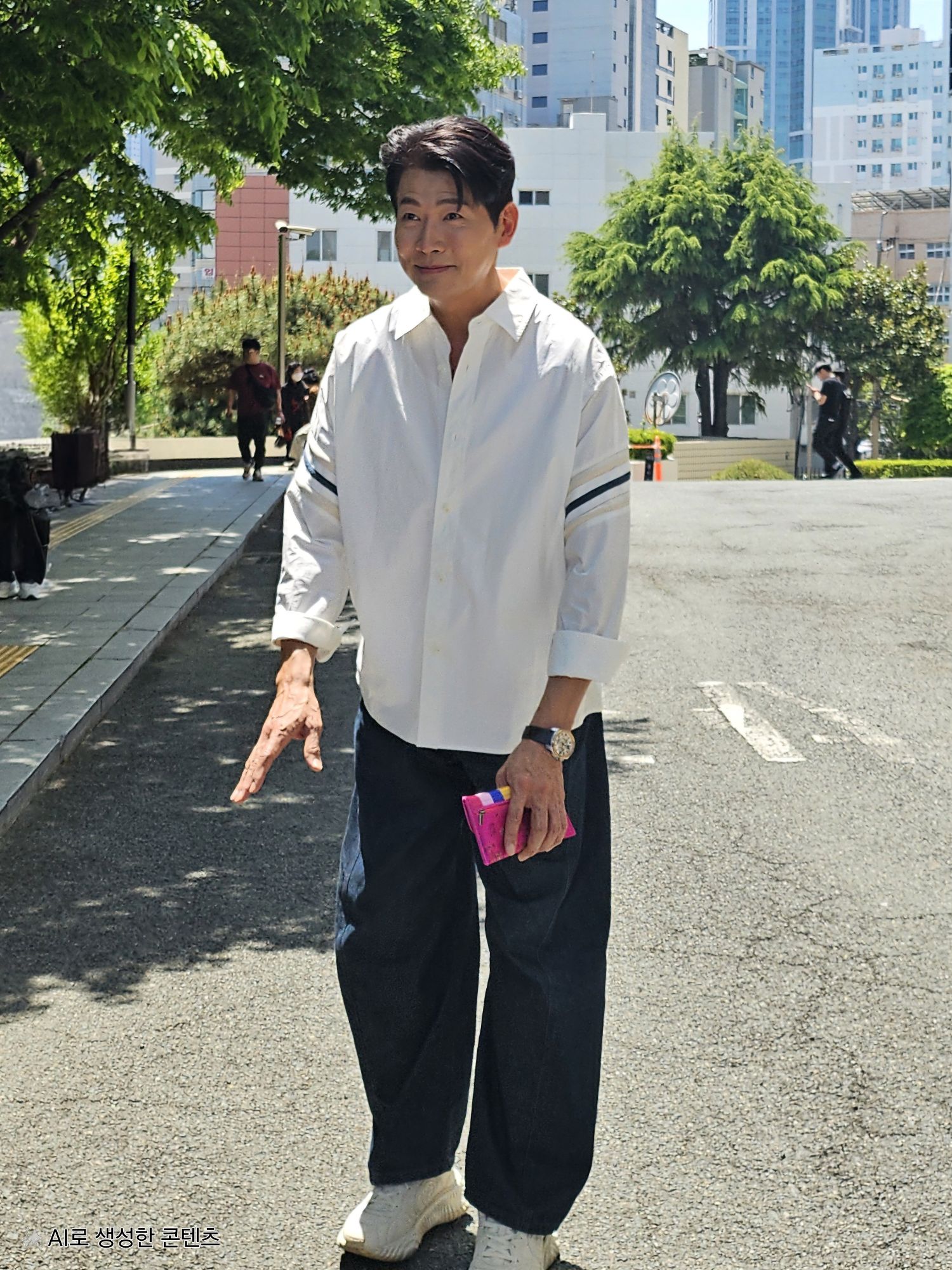Recent activity shot of Kim Yongpil