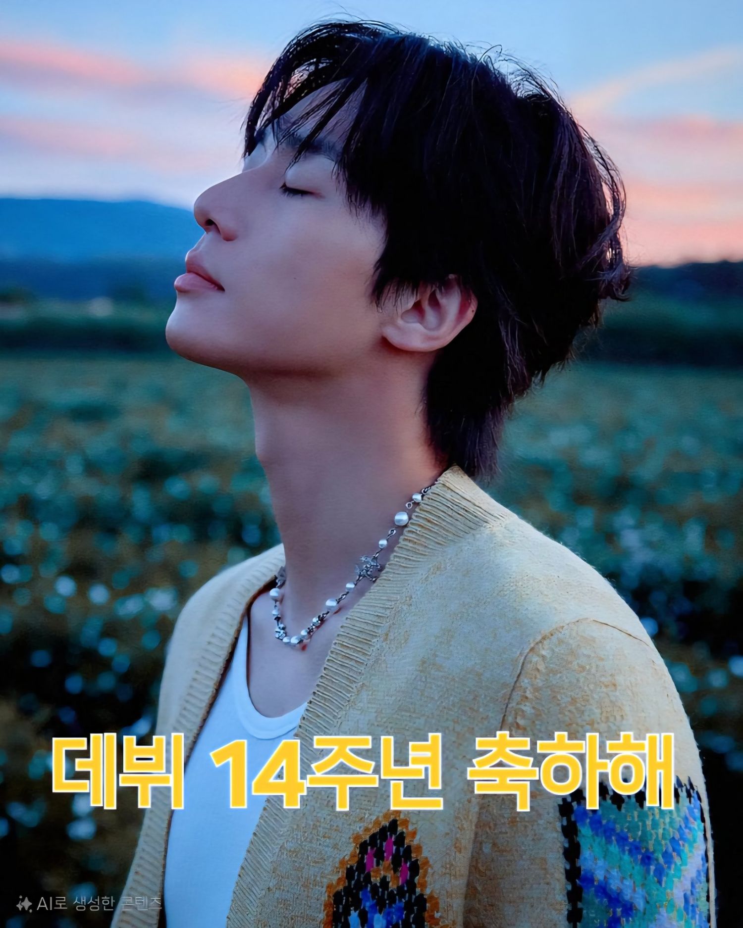 A moment captured by a fan of Park Seojoon