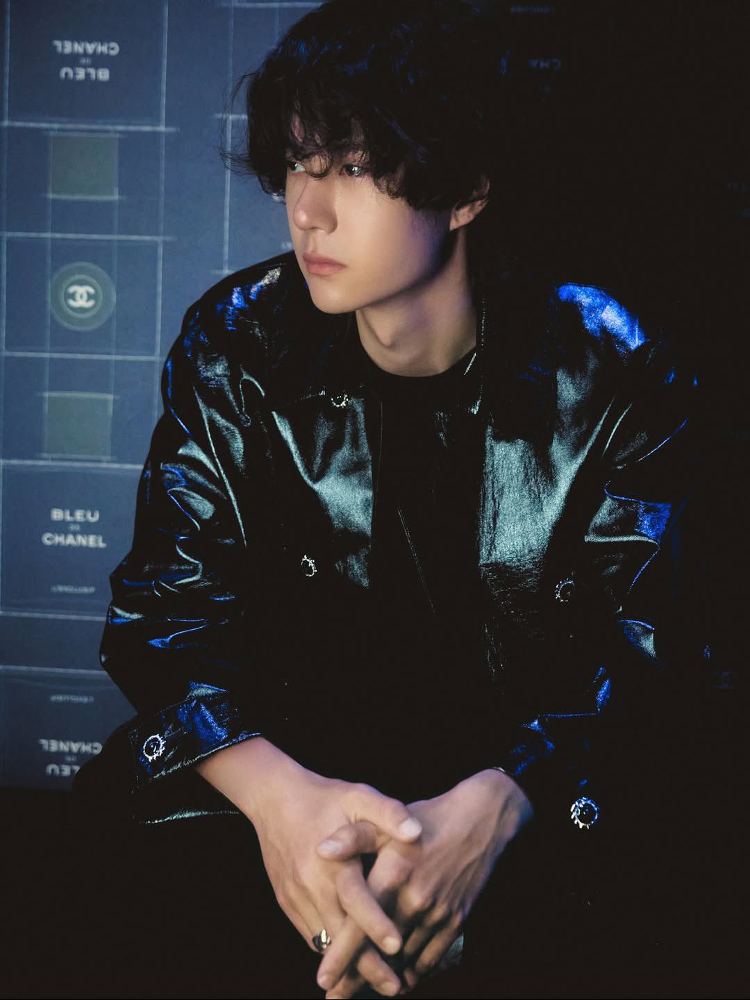 A moment captured by a fan of Wang Yibo