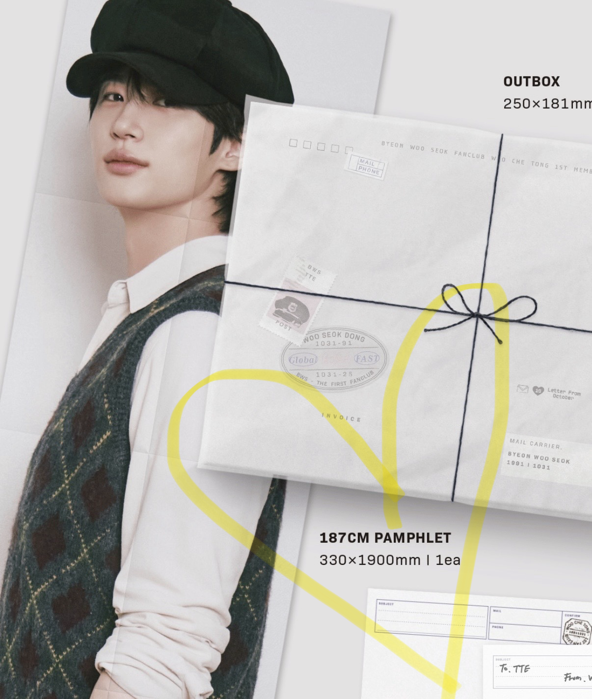 Behind-the-scenes cut of Byeon Wooseok