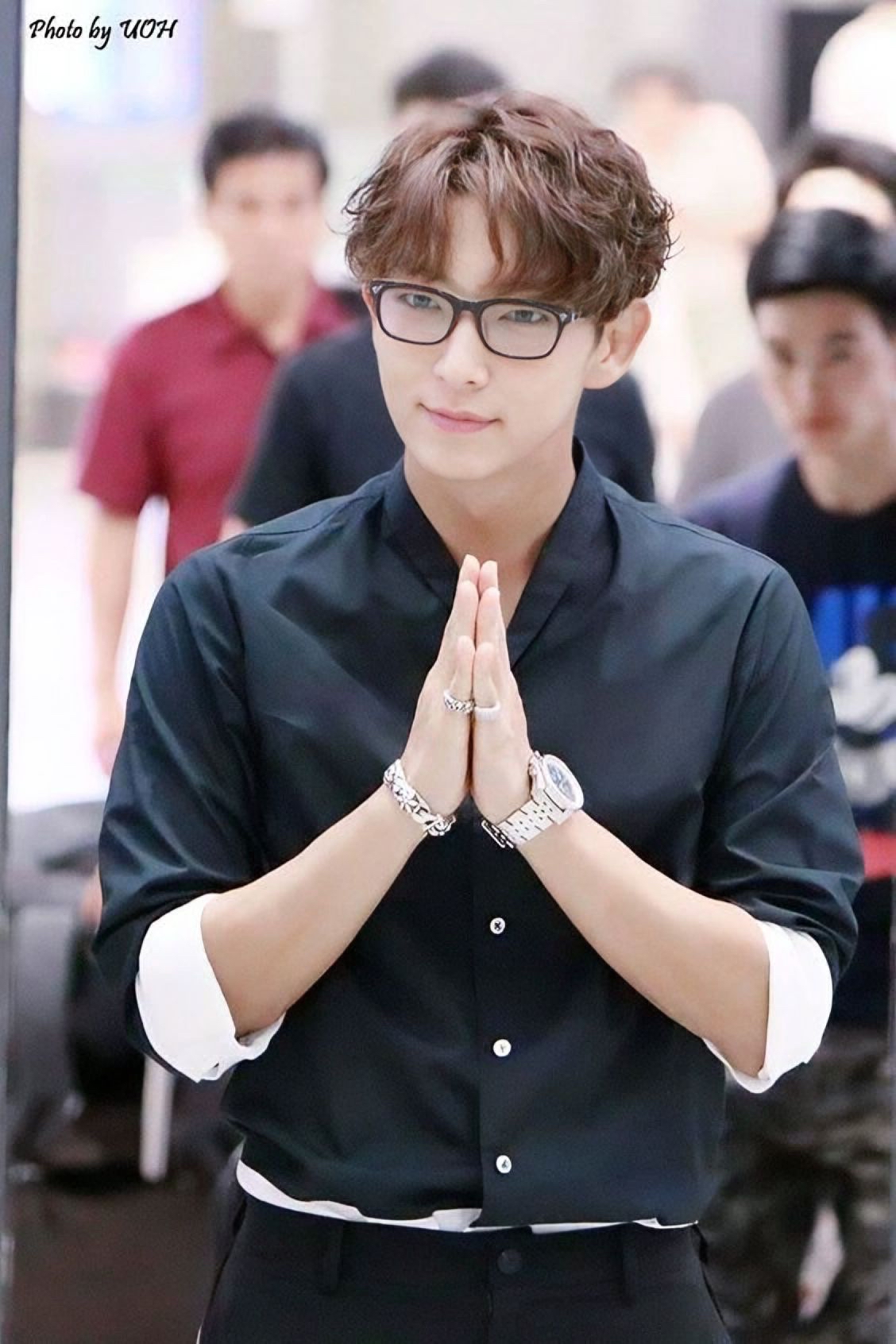 A moment captured by a fan of Lee Joongi