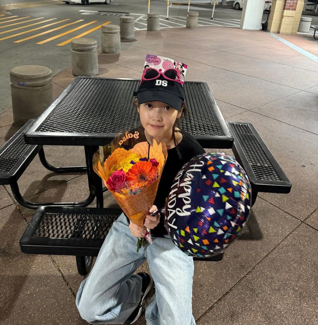 ファンが撮影したIUの瞬間