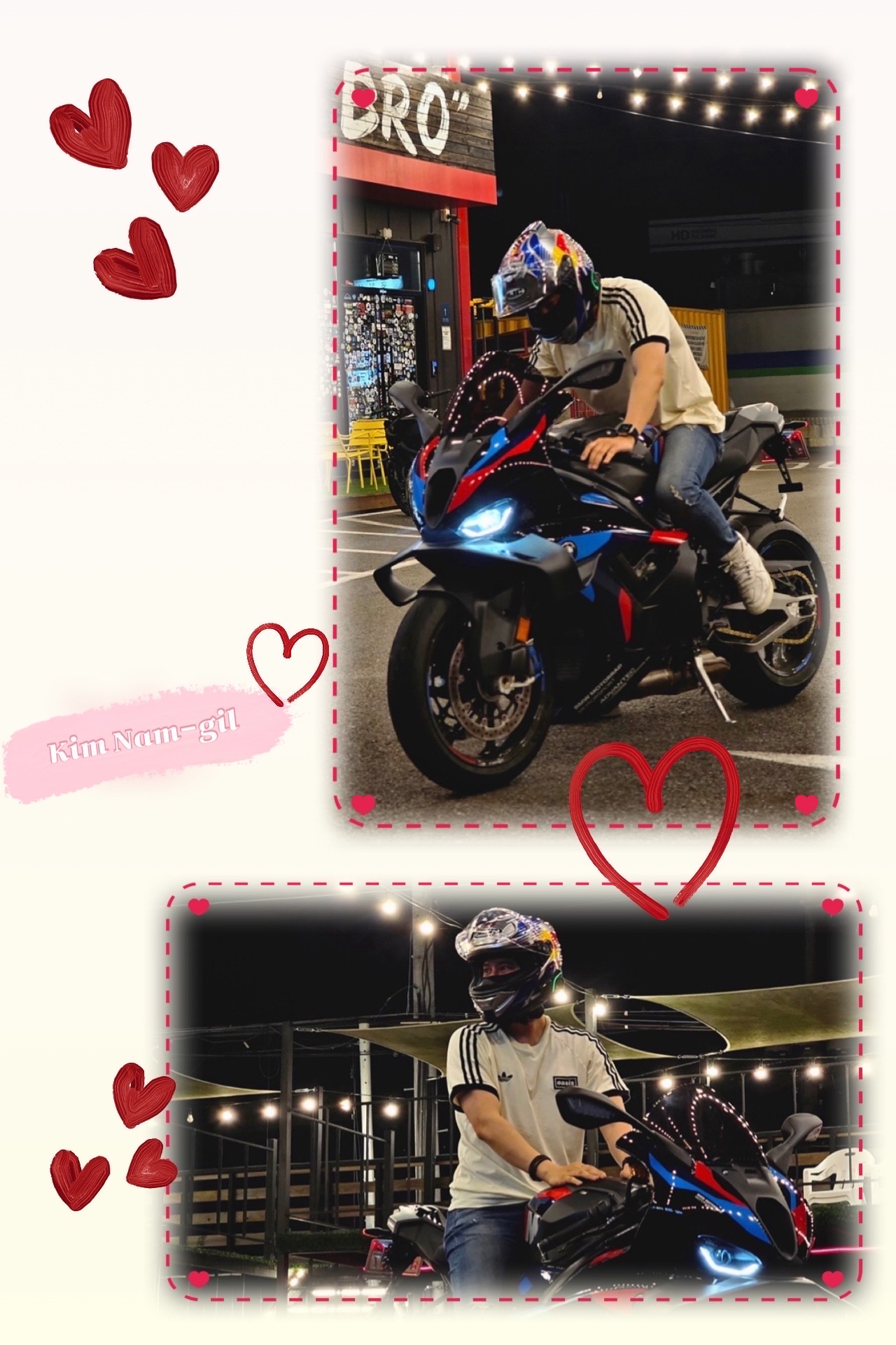 A moment captured by a fan of Kim Namgil