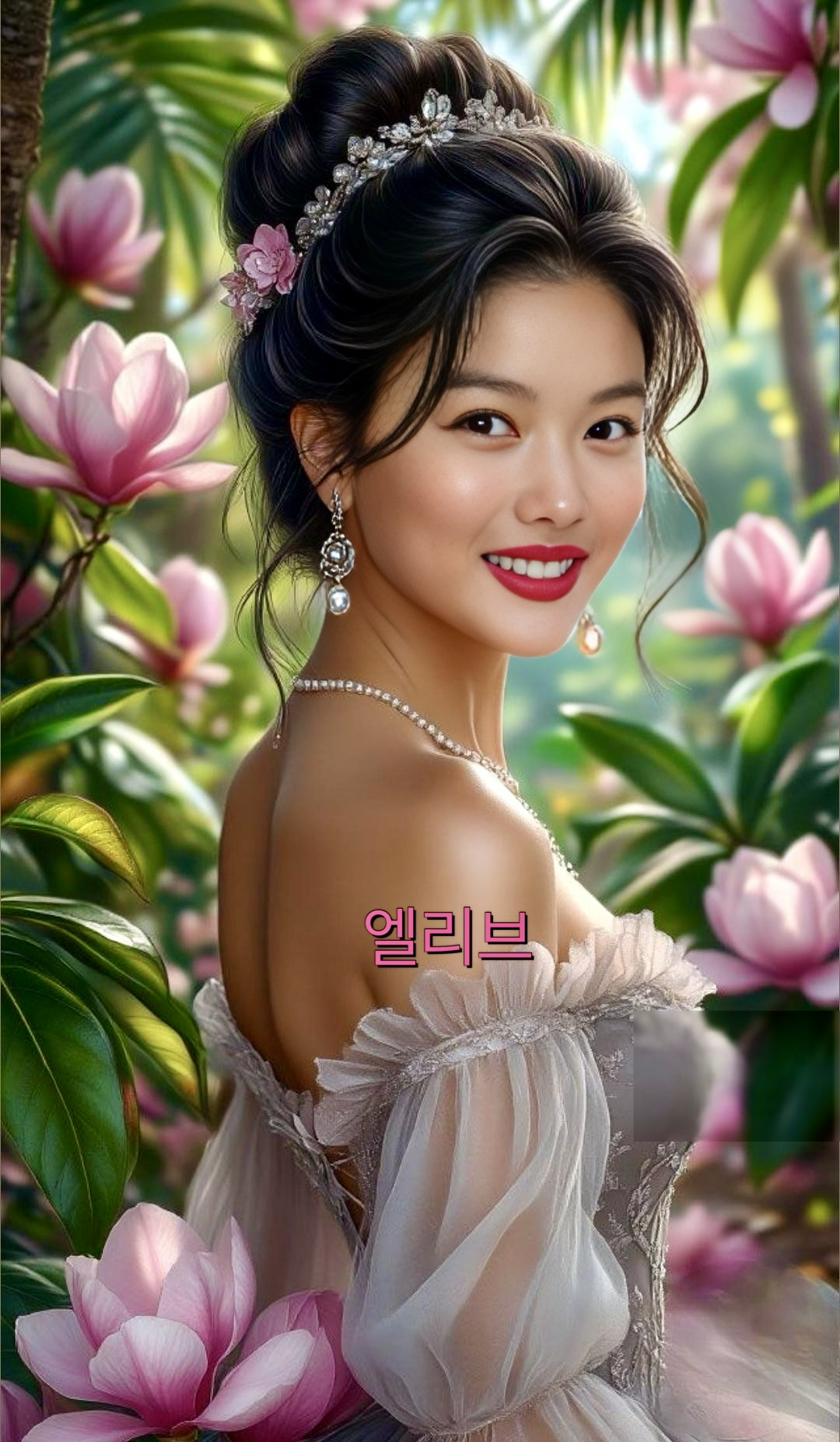 Special wallpaper made by Kim Youjung's fans