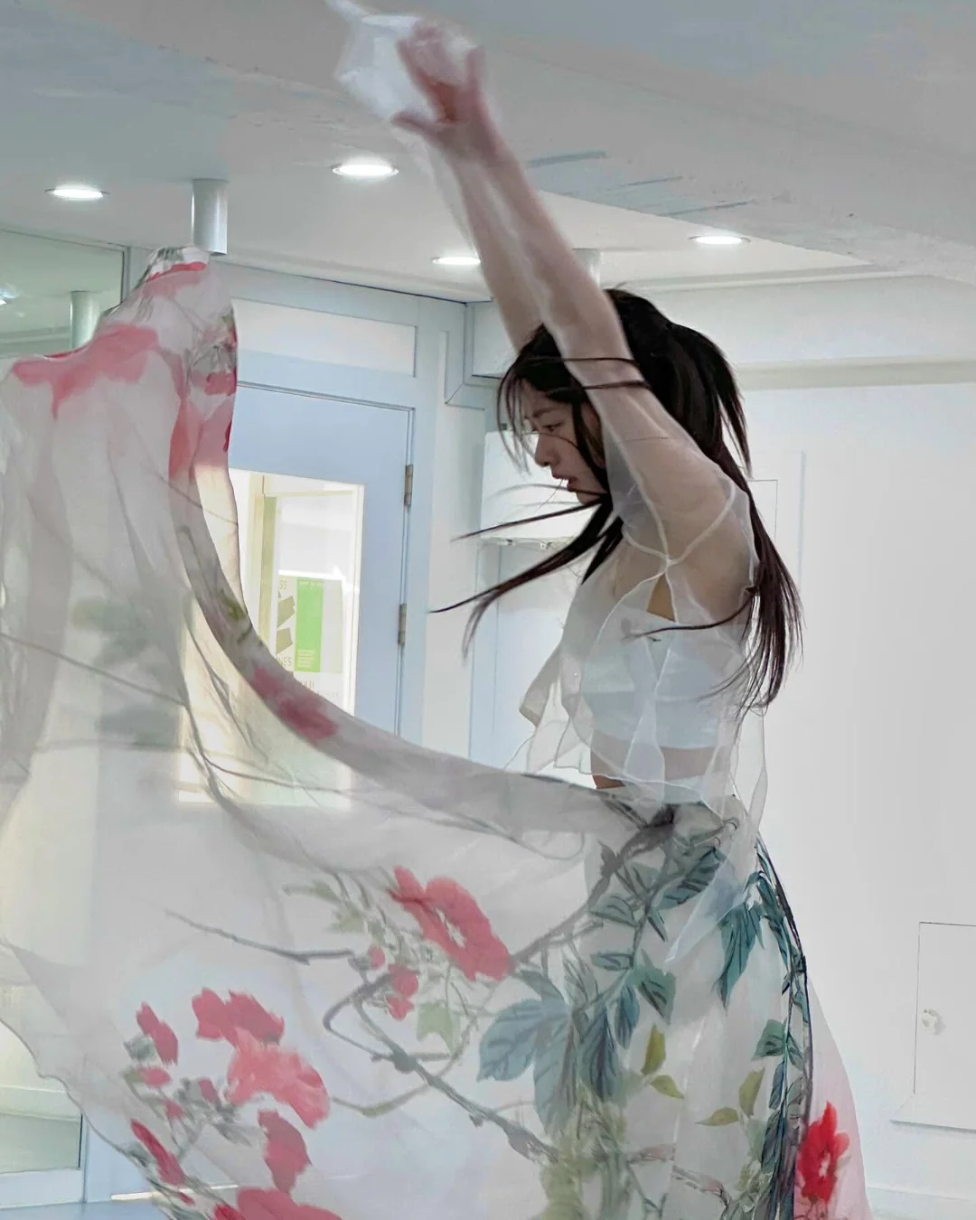 A moment captured by a fan of Jung Somin