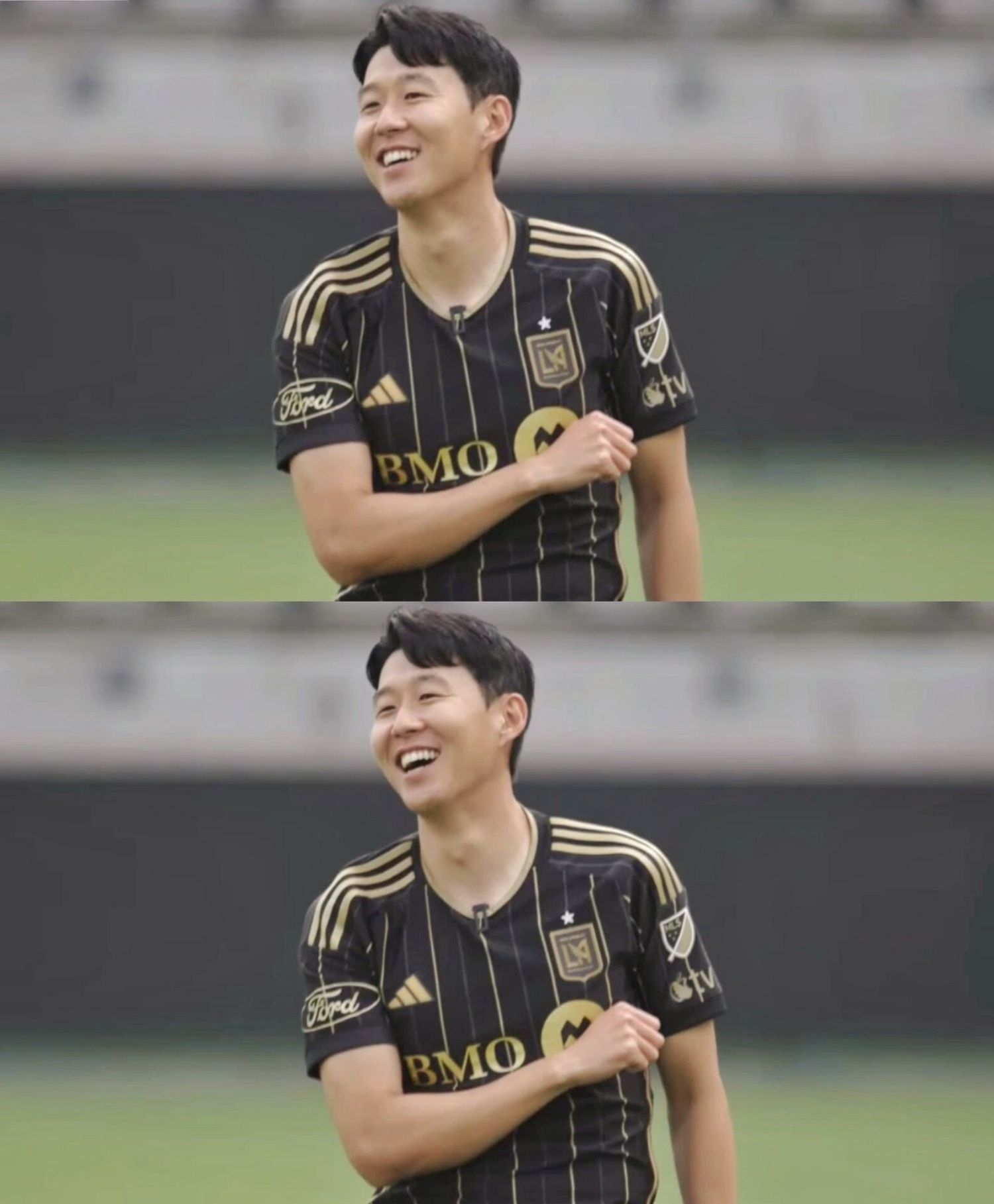 손흥민의 비하인드 컷
