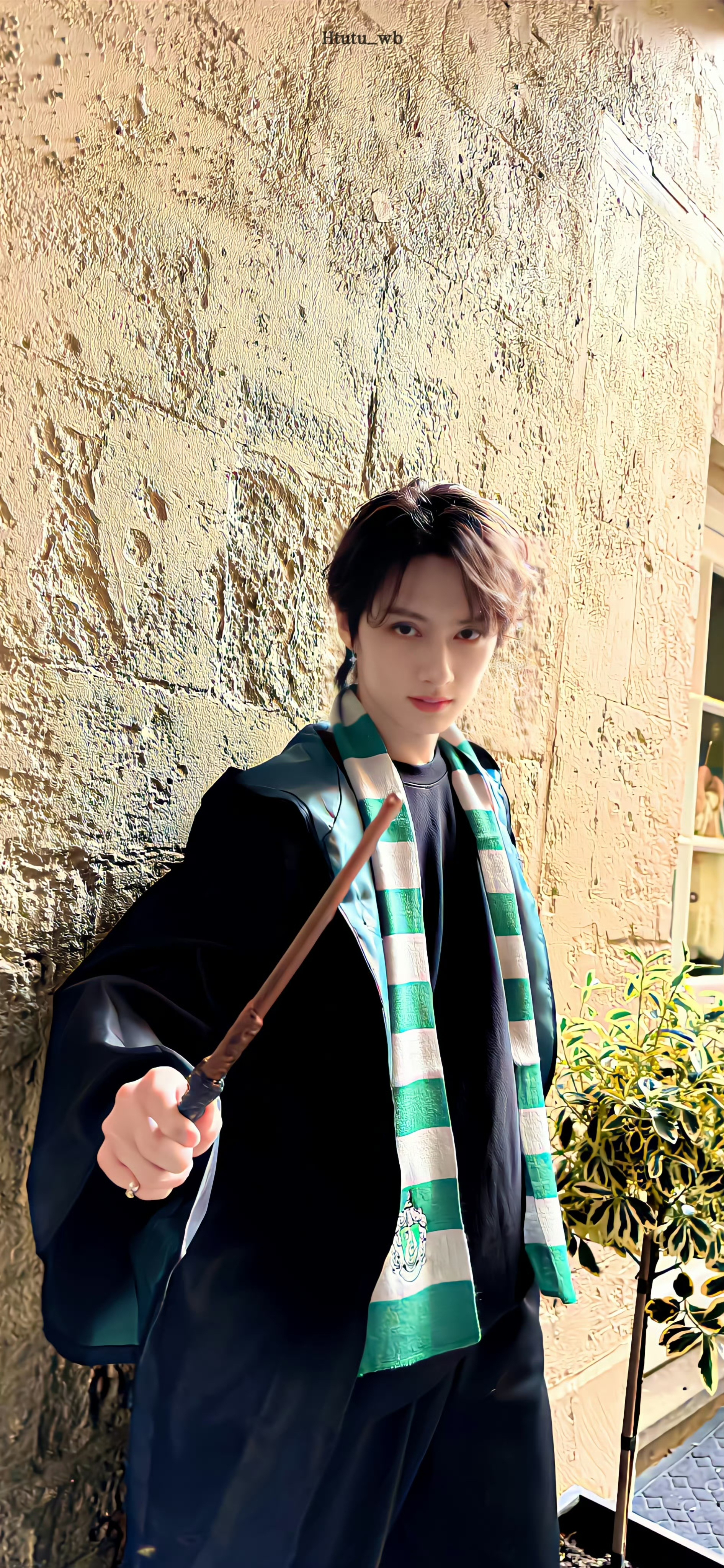 Special wallpaper made by Wen Junhui's fans