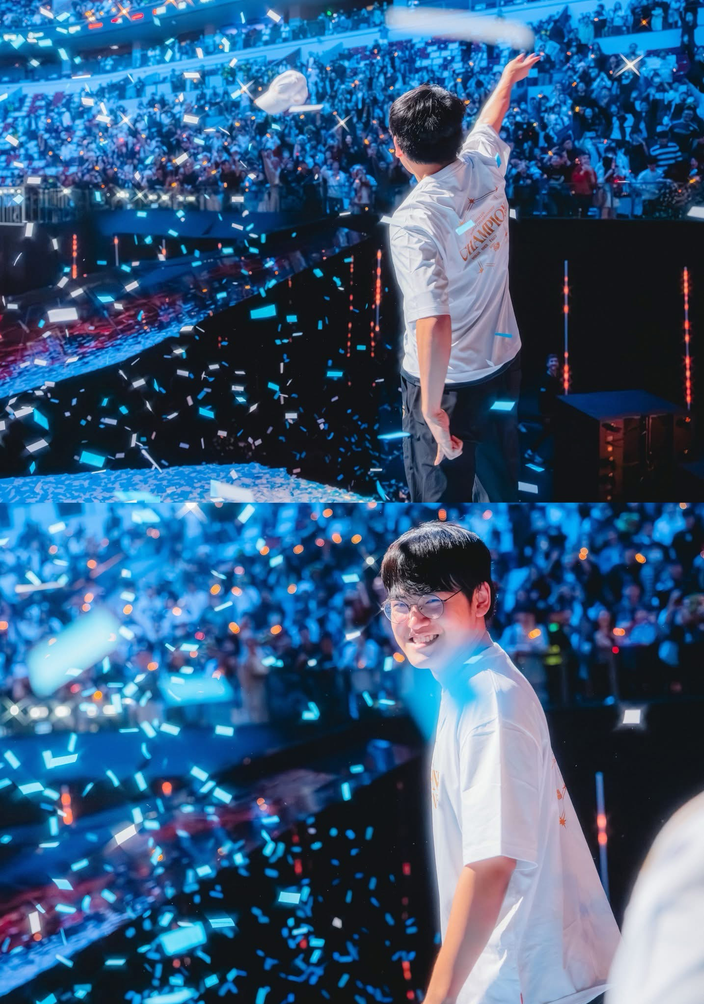 粉絲拍下的Gumayusi瞬間