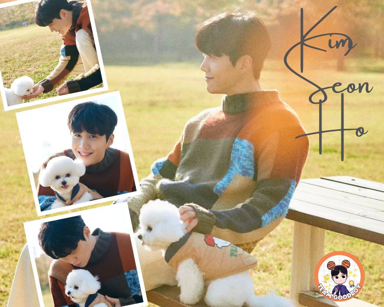 Behind-the-scenes cut of Kim Seonho