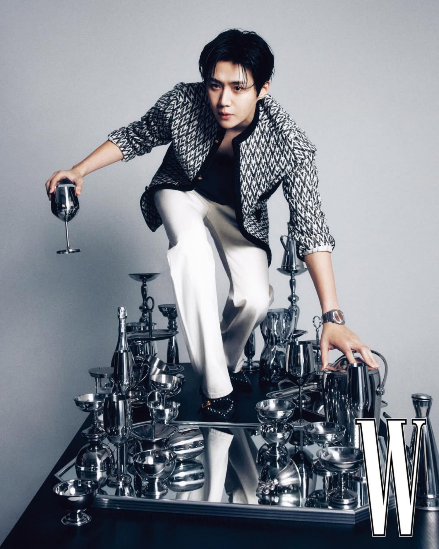 粉丝拍下的金宣虎瞬间