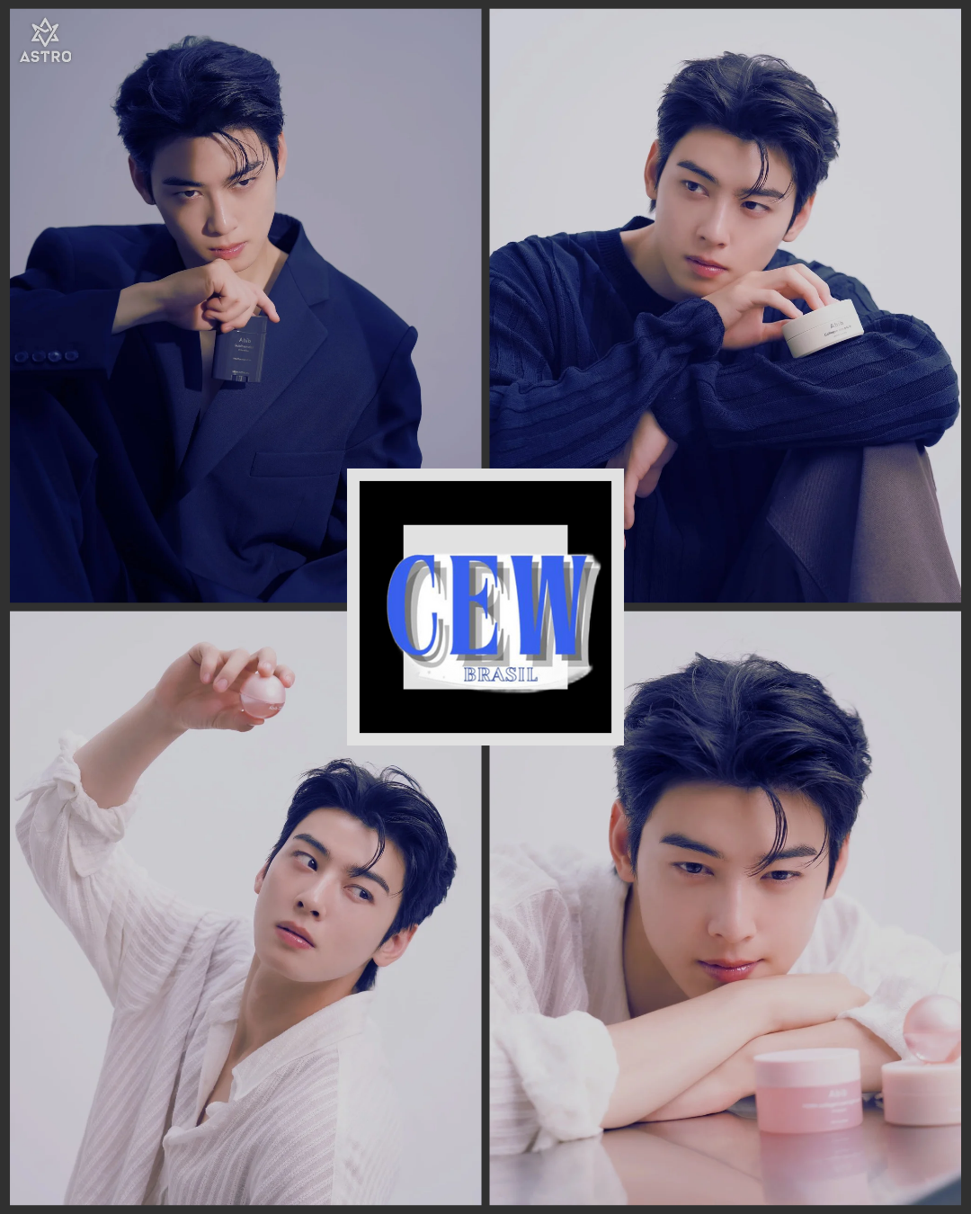 Behind-the-scenes cut of Cha Eunwoo