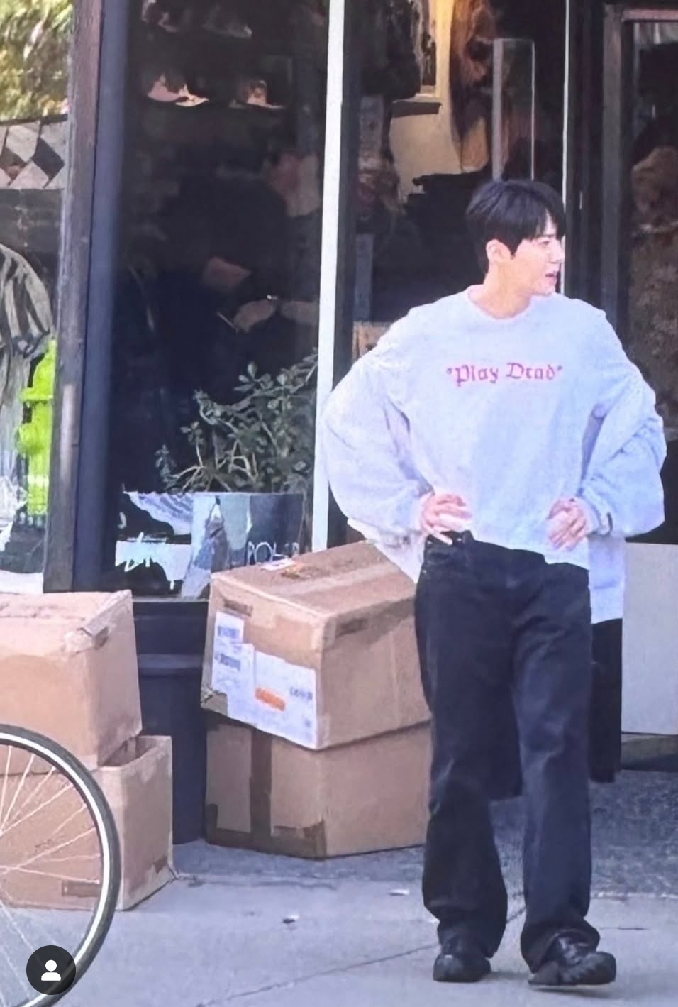 Recent activity shot of Kim Seonho
