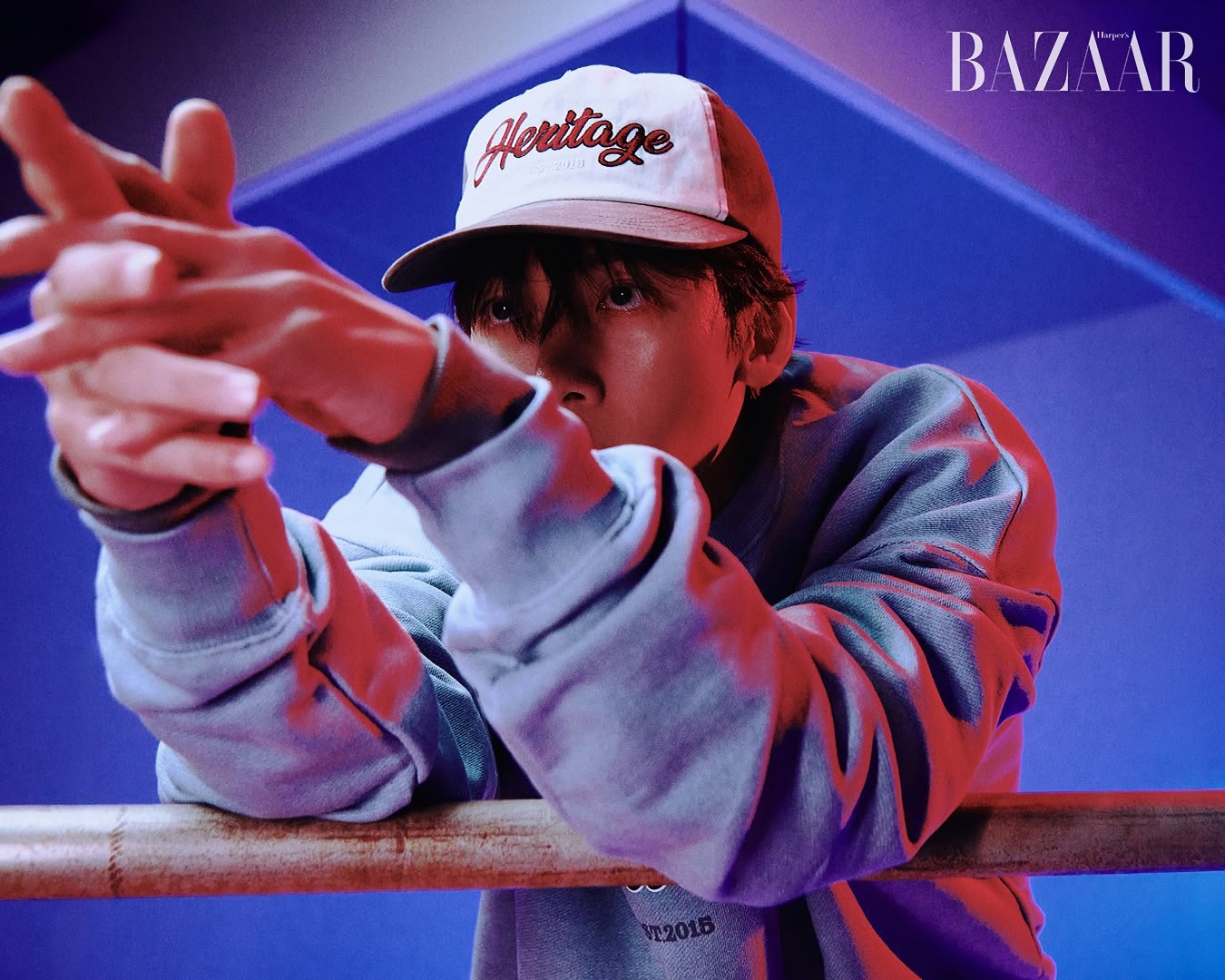 粉丝拍下的池昌旭瞬间