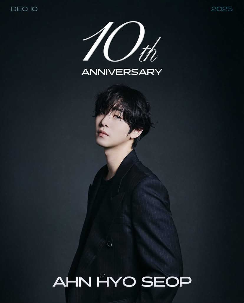 粉絲拍下的安孝燮瞬間