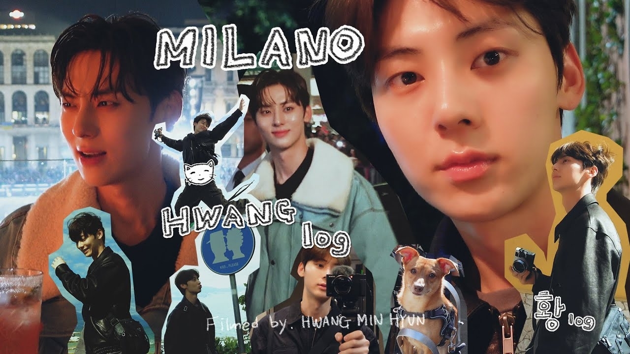Recent activity shot of Hwang Minhyun