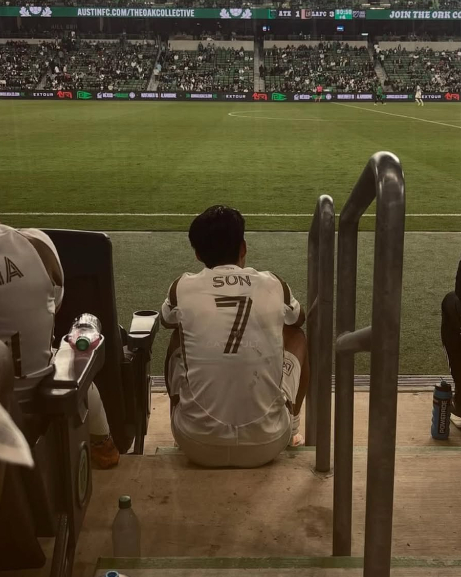 Recent activity shot of Son Heungmin