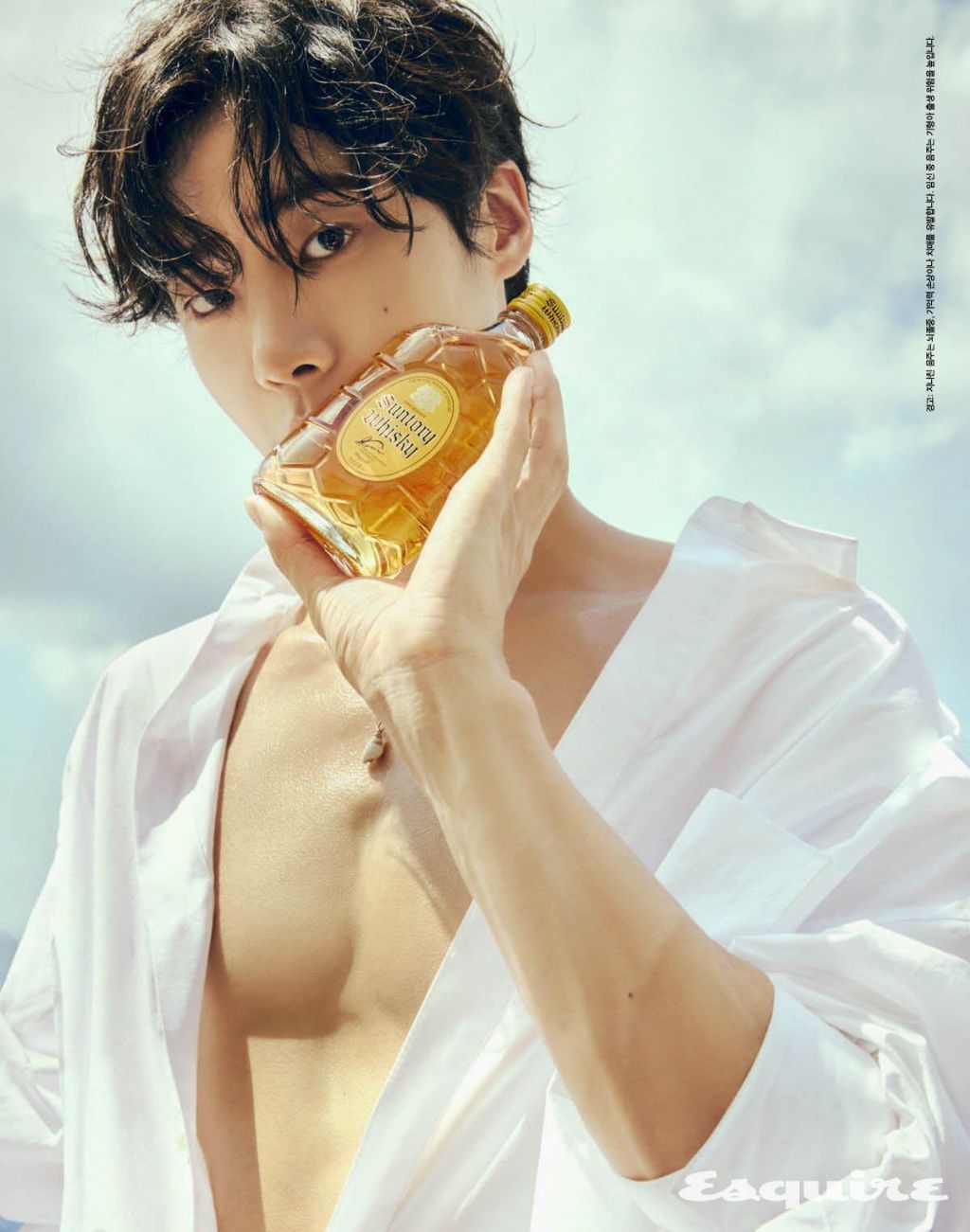 Behind-the-scenes cut of Choo Youngwoo